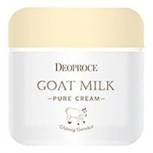 Антивозрастной крем для лица Deoproce Goat Milk Pure Cream с экстрактом козьего молока, 50 мл