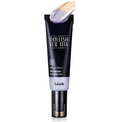 BB крем витаминная вуаль Lioele Dollish Veil Vita BB Gorgeous Purple, 50 мл