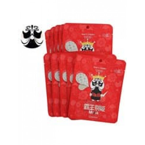 Тканевая маска для лица Berrisom Peking Opera Mask Series King с протеинами жемчуга и арбутином, 25 мл