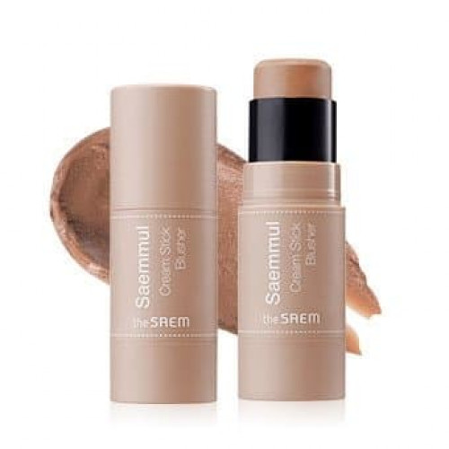 Румяна кремовые The Saem Saemmul Cream Stick Blusher BR02 Coffe Smoothie, 8 гр.