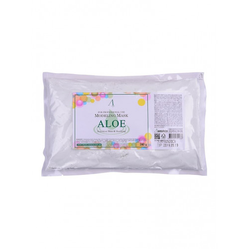 Альгинатная маска Anskin Aloe Modeling Mask с экстрактом алоэ, 240 гр.
