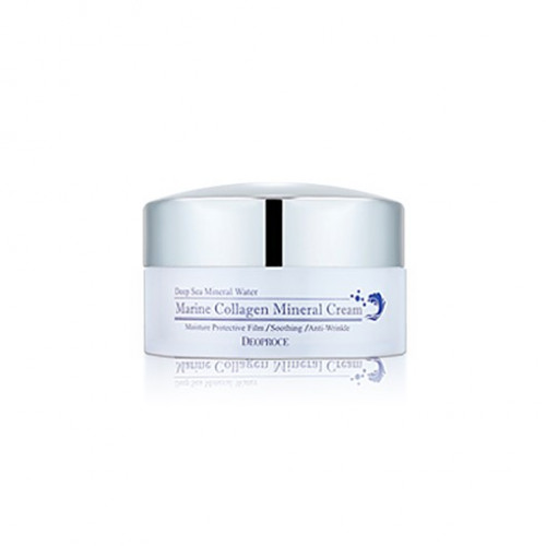 Крем для лица Deoproce Marine Collagen Mineral Cream с морским коллагеном, 100 гр.