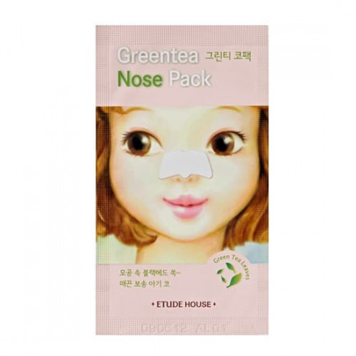 Патч очищающий для носа Etude House Green Tea Nose Patch, 1 шт.