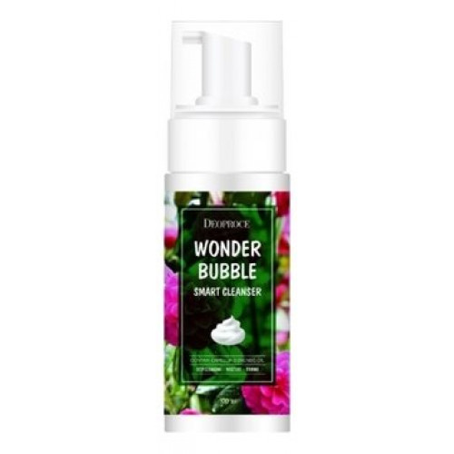 Пенка для умывания и снятия макияжа Deoproce Wonder Bubble Smart Cleanser, 150 мл
