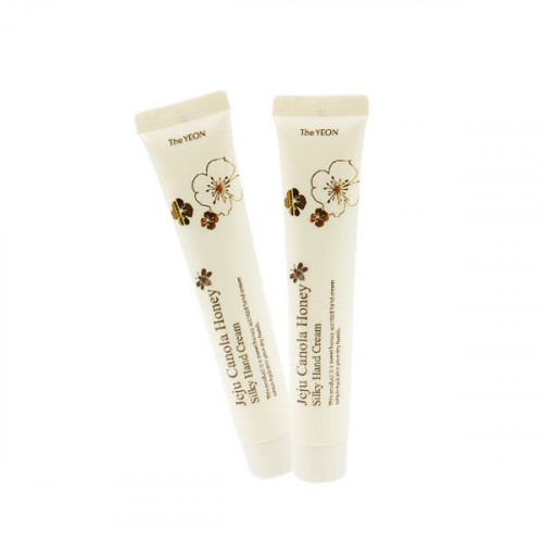 Крем для рук с экстрактом меда канола Jeju Canola Honey Silky Hand Cream, 50 мл