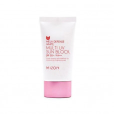 Осветляющий солнцезащитный крем для лица Mizon Mela Defense White Multi UV Sun Block SPF50, 40 мл
