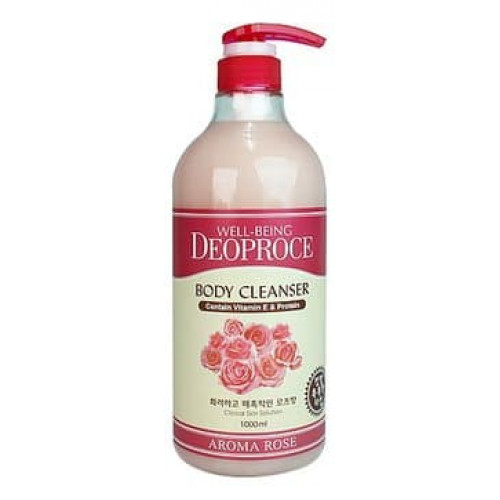Гель для душа Deoproce Well-Being Deoproce Aroma Body Cleanser Rose, 1000 мл