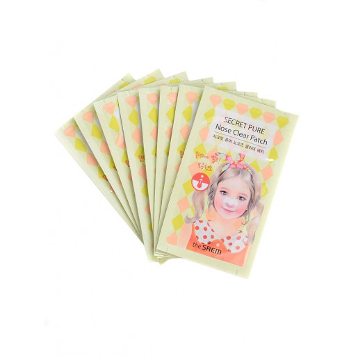 Набор пластырей против акне The Saem Secret Pure Nose Clear Patch Set, 8 шт.