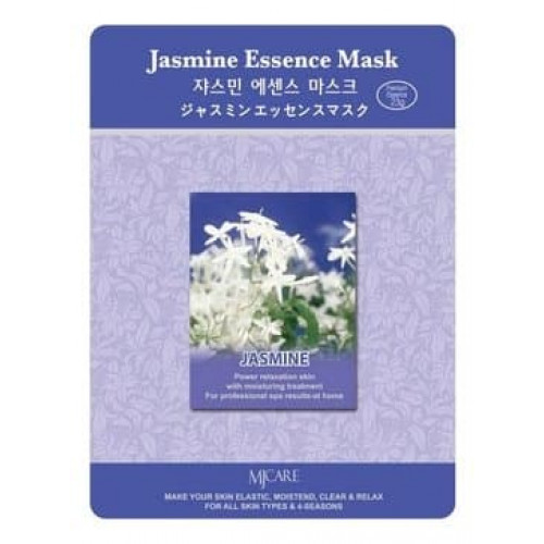 Тканевая маска для лица Mijin Jasmine Essence Mask с экстрактом жасмина, 23 гр.