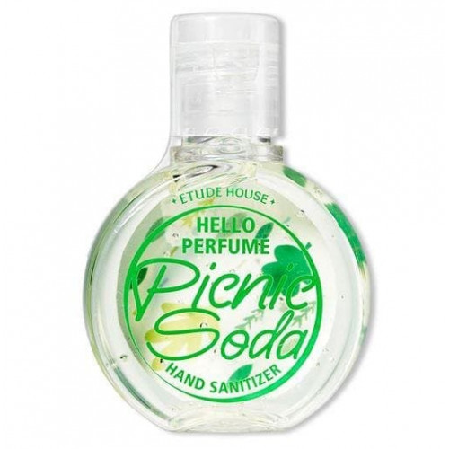 Дезинфицирующий гель для рук Etude House Hello Perfume Hand Sanitizer Picnic Soda, 30 мл