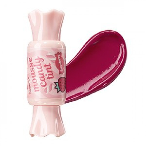 Тинт-мусс для губ The Saem Saemmul Mousse Candy Tint Strawberry Mousse, 8 гр.