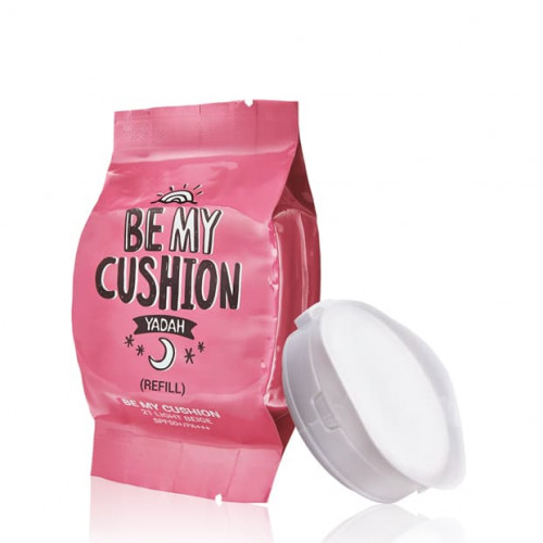 Кушон для макияжа сменный блок Yadah Be My Cushion Refill 21 Light Beige, 15 гр.