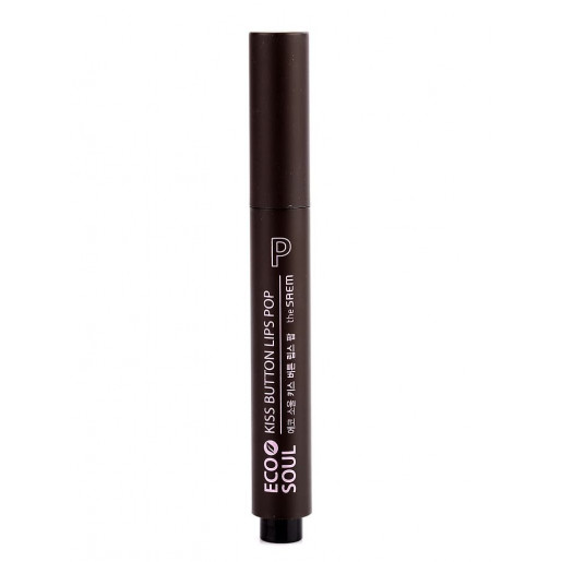 Помада для губ Eco Soul KISS Button Lips Pop OR01 Wow Sunny POP, 2 гр.