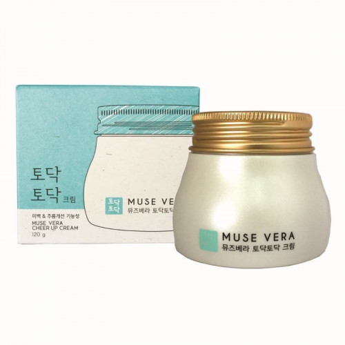 Крем для лица Deoproce Muse Vera Cheer Up Cream с чайным деревом, 120 гр.