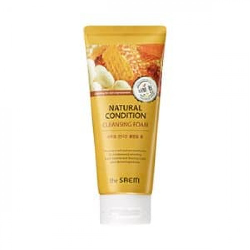 Пенка для умывания очищающая The Saem Natural Condition Cleansing Foam Double Whip,150 мл
