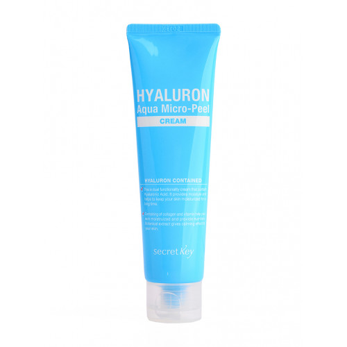 Гиалуроновый крем для лица Secret Key Hyaluron Aqua Micro-Peel Cream, 70 мл