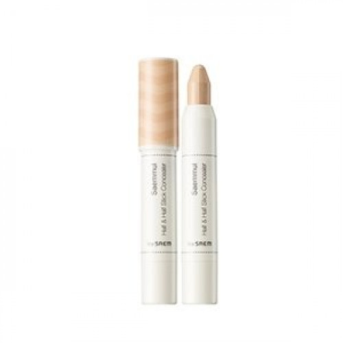 Консилер-стик двухцветный The Saem Saemmul Half & Half Stick Concealer 01, 2,5 гр.
