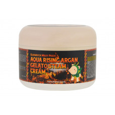 Паровой увлажняющий крем Elizavecca Milky Piggy Aqua Rising Argan Gelato Steam Cream с маслом арганы, 100 мл