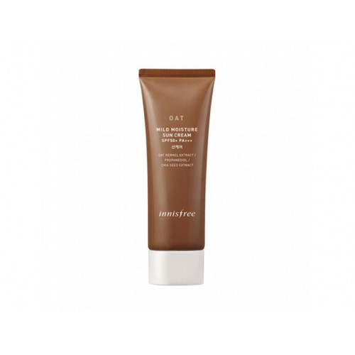 Увлажняющий солнцезащитный крем Innisfree Oat Mild Moisture Sun Cream SPF50+/PA+++ с экстрактом овса, 40 мл