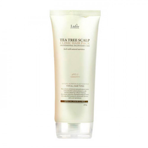 Маска-пилинг для кожи головы La’dor Tea Tree Scalp Hair Pack с чайным деревом, 200 мл