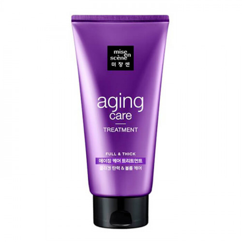 Антивозрастная маска для волос Mise En Scene Aging Care Treatment Pack c голубикой, 180 мл