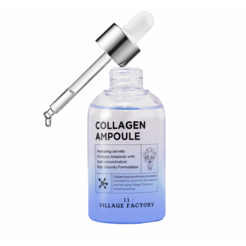 Увлажняющая сыворотка для лица Village 11 Factory Collagen Ampoule с коллагеном, 50 мл