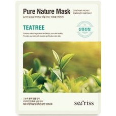Тканевая маска для лица Anskin Secriss Pure Nature Mask Pack Tea Tree, 25 мл