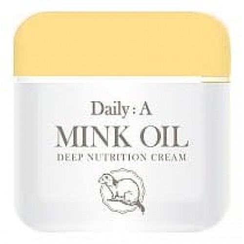 Крем для лица питательный Deoproce Daily A Mink Oil Deep Nutrition Cream, 50 мл