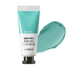 Универсальный цветной пигмент The Saem Semi Pro Multi Color 05 Mint, 5 мл