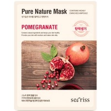 Тканевая маска для лица Anskin Secriss Pure Nature Mask Pack Pomeganate, 25 мл