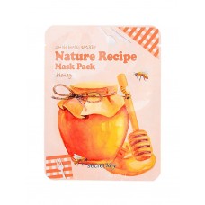 Тканевая маска для лица Secret Key Nature Recipe Mask Pack Honey с экстрактом мёда, 20 мл