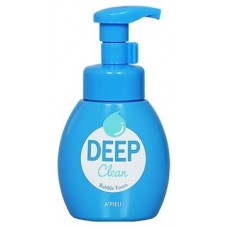Пенка для умывания и снятия макияжа A'Pieu Deep Clean Bubble Foam, 200 мл