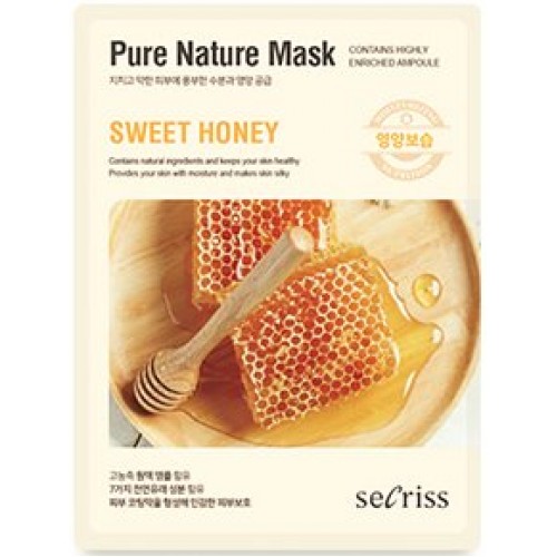 Тканевая маска для лица Anskin Secriss Pure Nature Mask Pack Sweet Honey, 25 мл