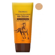 BB крем Deoproce Horse Oil Hyalurone BB Cream 21 с гиалуроновой кислотой и лошадиным жиром, 60 гр.