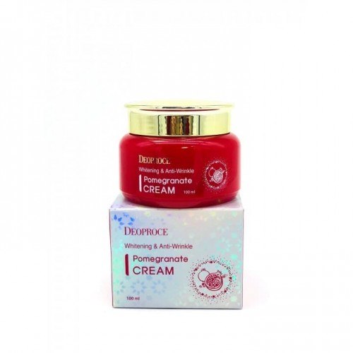 Антивозрастной крем для глаз Deoproce Whitening & Anti-Wrinkle Pomegranate Cream, 100 мл