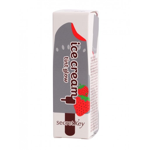 Тинт-бальзам для губ Secret Key Ice Cream Tint Glow Ice Strawberry, 3,5 гр.