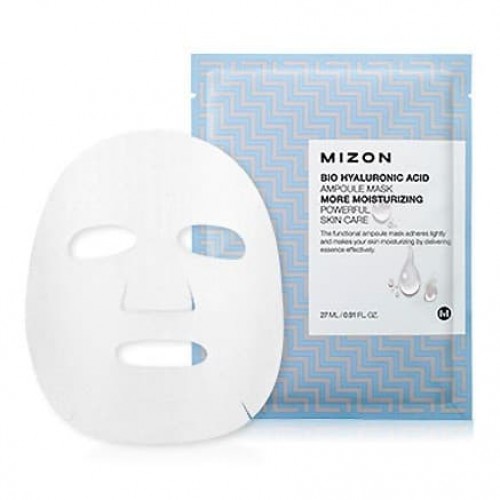 Тканевая маска для лица Mizon Bio Hyaluronic Acid Ampoule Mask, 27 мл
