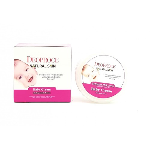 Питательный крем для тела Deoproce Natural Skin Baby Cream, 100 мл