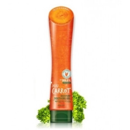 Гель для тела увлажняющий морковный Welcos Kwailnara Jeju Carrot Moisture Soothing Gel, 250 мл