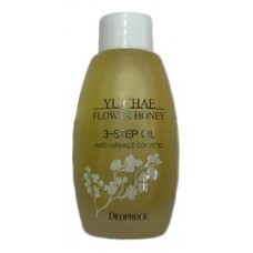 Масло для лица омолаживающее Deoproce Yu Chae Flower Honey 3-step Oil, 30 гр.
