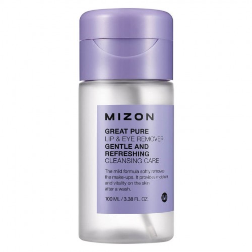 Средство для снятия макияжа Mizon Great Pure Lip & Eye Remover, 100 мл