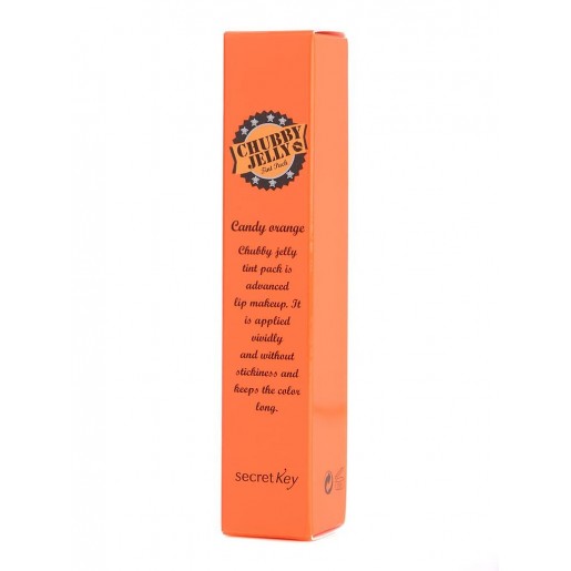 Тинт-тату для губ Secret Key Chubby Jelly Tint Pack Candy Orange, 15 гр.