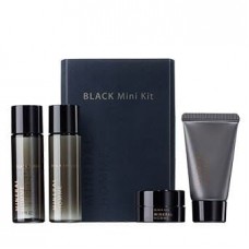 Подарочный набор для мужчин The Saem Mineral Homme Black Mini Kit, увлажняющий, 25/15/30*2 мл