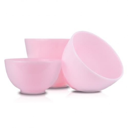 Чаша для размешивания маски Anskin Rubber Bowl Small Pink маленькая, розовая, 300 мл