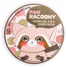 Гидрогелевые патчи для глаз Secret Key Pink Racoony Hydrogel Eye & Cheek Patch, 60 шт.