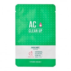 Тканевая маска для проблемной кожи Etude House AC Clean Up Mask Sheet, 27 мл