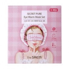 Набор тепловых масок для глаз The Saem Secret Pure Eye Warm Mask Set, 5 шт.