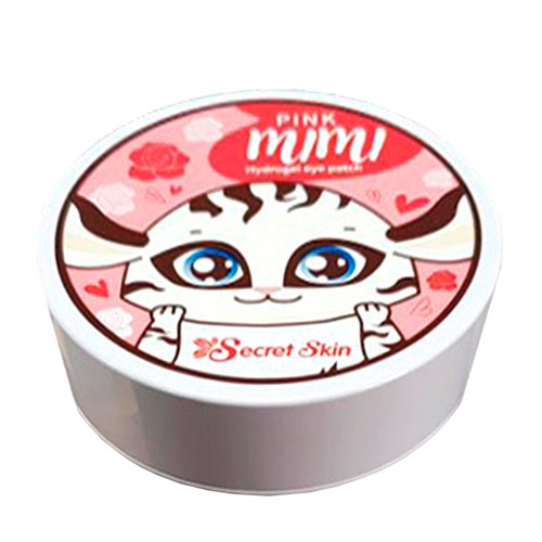 Гидрогелевые патчи для глаз Secret Skin Pink Mimi Hydrogel Eye Patch с экстрактом дамасской розы, 60 шт.