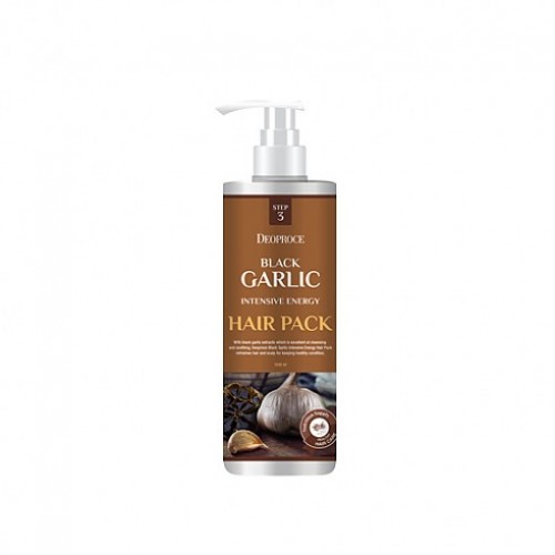 Маска для волос Deoproce Black Garlic Intensive Energy Hair Pack, 1000 мл