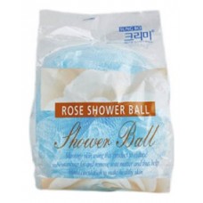 Мочалка для душа Sungbo Cleamy Flower Ball Rose Shower Ball, 1 шт.